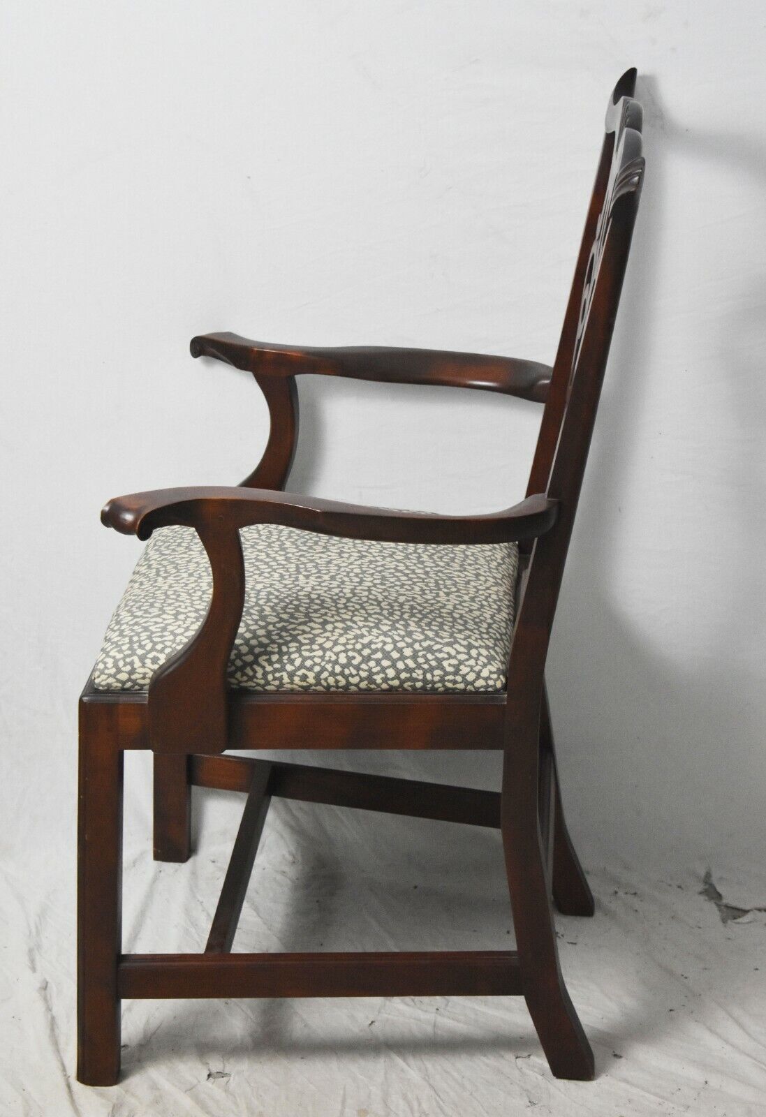 Eldred Wheeler Chippendale Style Cherry dining chairs Set of 8 Bench Made "Rare"