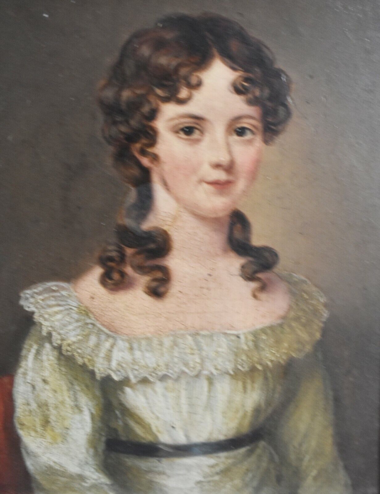 19th Century American School/British School Lady Portrait Provenance Sotheby