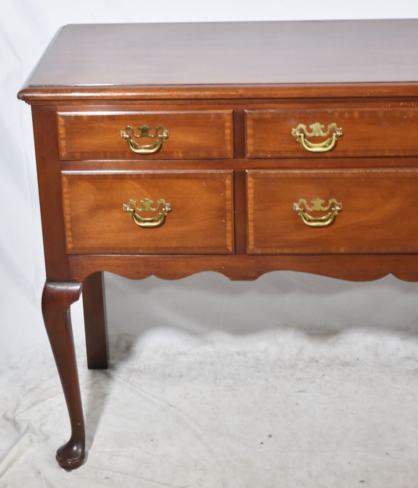 KITTINGER Mahogany Richmond Collection Queen Anne Sideboard Williamsburg Style