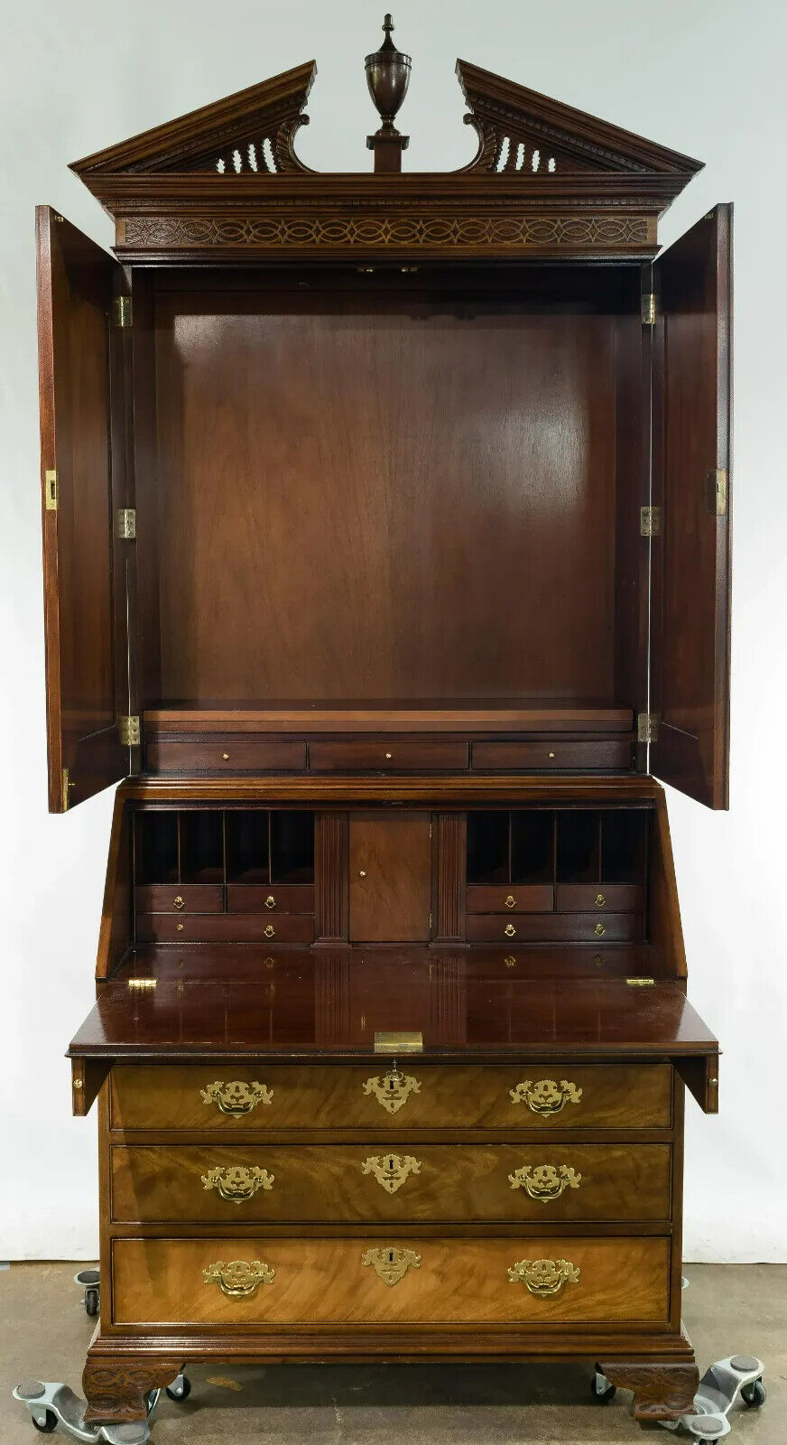 Baker Historic Charleston Collection Mahogany Secretary Desk