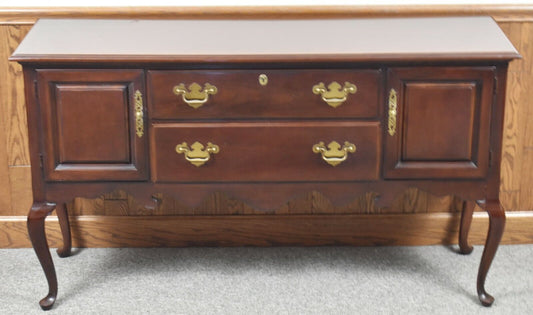 Drexel Heritage Mahogany Sideboard Williamsburg Queen Anne Style