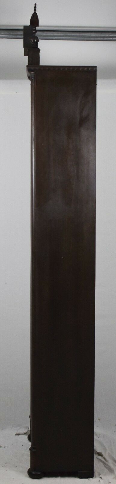 Early Colonial Mfg Company Mahogany Grandfather Clock made Zeeland Michigan Rare