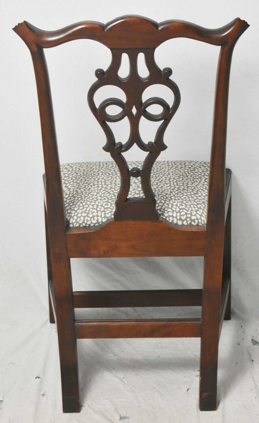 Eldred Wheeler Chippendale Style Cherry dining chairs Set of 8 Bench Made "Rare"