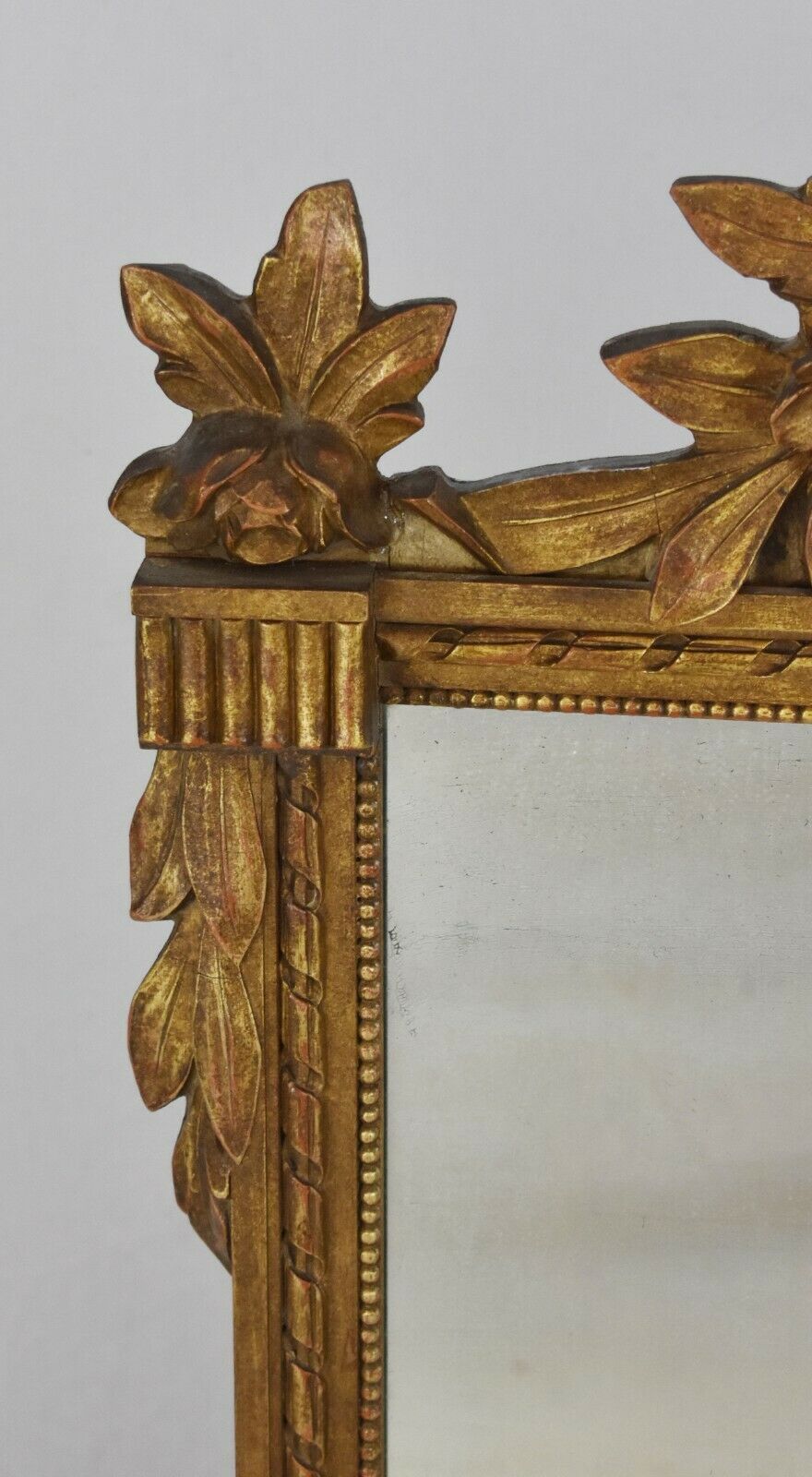 Friedman Brothers Neoclassical Style Gold Gilt Mirror