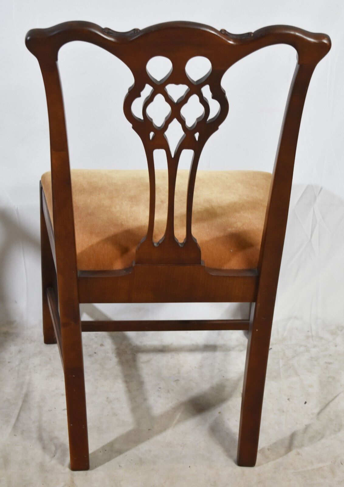 Lawsonia Chippendale Mahogany Dining Room Chairs, Set of 6 made in Philadelphia