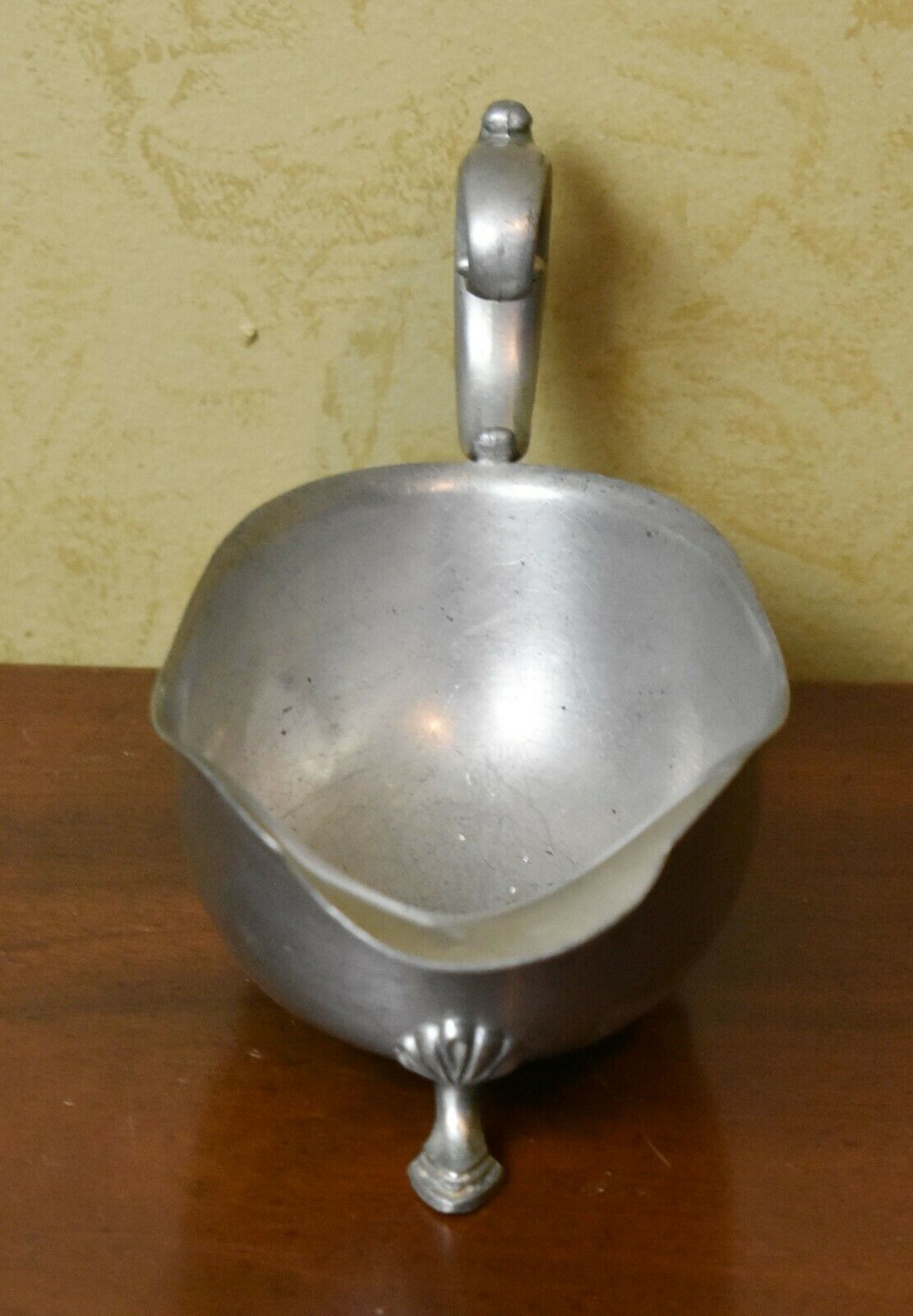 International Pewter Footed Gray Boat Willaimsburg Style 18th century Style