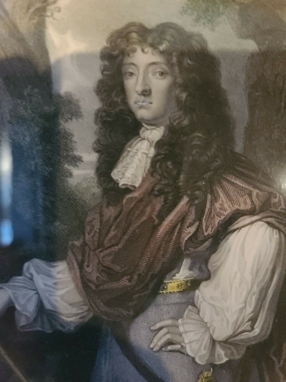 John Graham, Viscount of Dundee, Hand Colored Engraving by H. Robinson