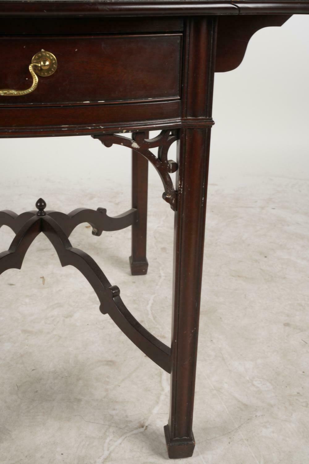 KINDEL Winterthur Collection Mahogany Pembroke Table