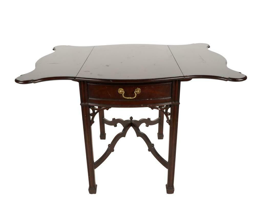 KINDEL Winterthur Collection Mahogany Pembroke Table