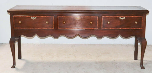 KITTINGER Colonial Williamsburg Banded Mahogany Sideboard Huntboard CW 148