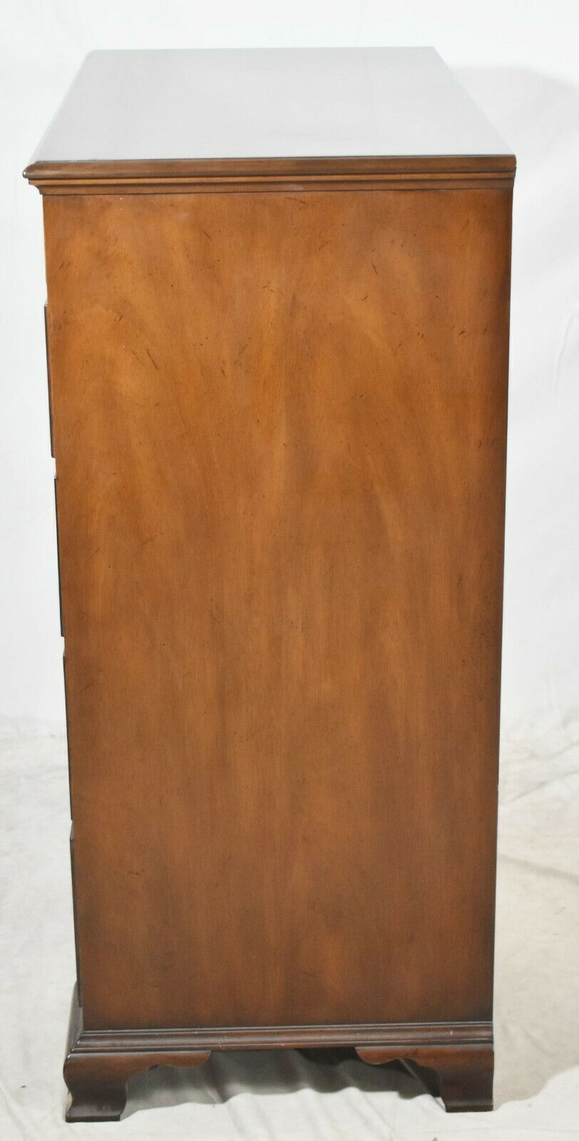 Kittinger Solid Mahogany Tall Chest of Drawers Williamsburg Chippendale Style