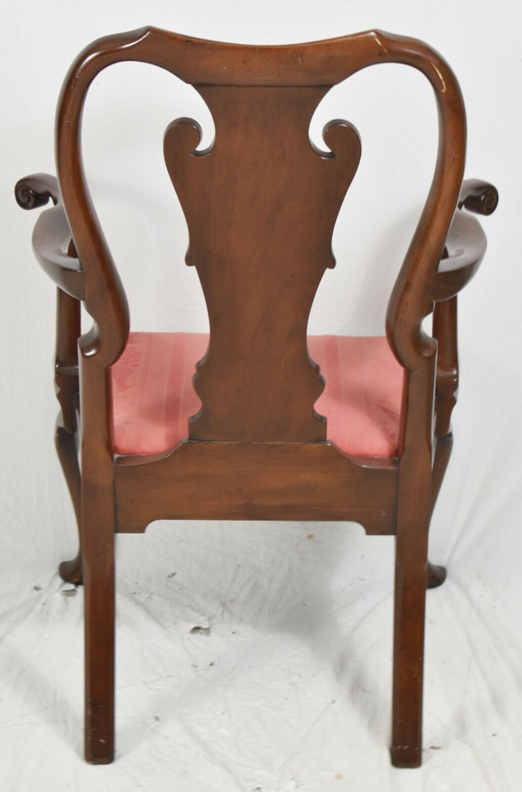 KITTINGER Williamsburg Chippendale Mahogany Arm Chair CW 151