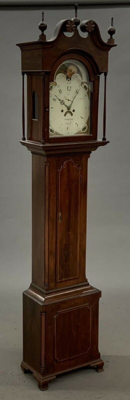 Rare GRIFFITH OWEN Philadelphia Tall Case Grandfather Clock circa 1790