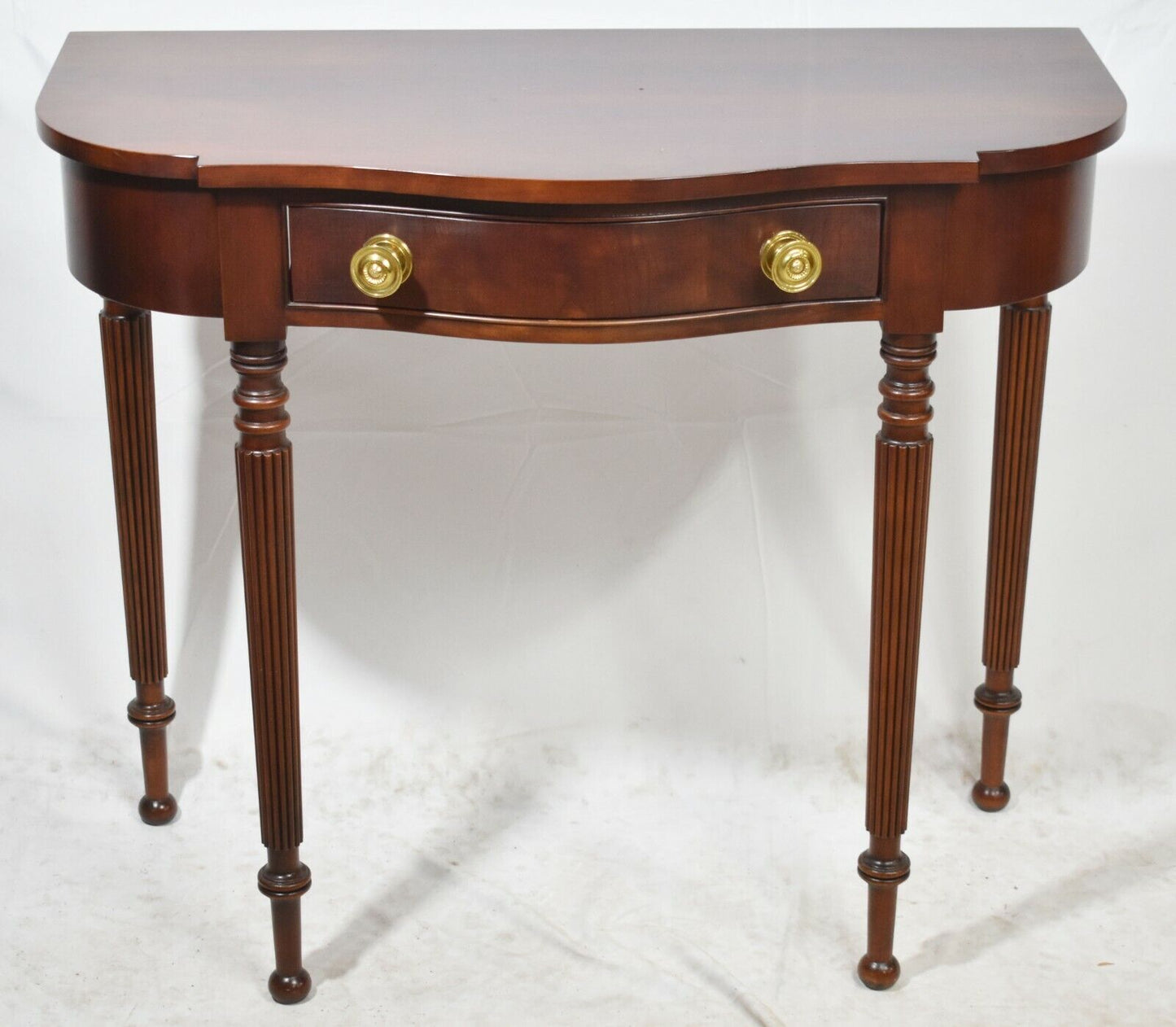 Statton Mahogany Sheraton Style Sofa Table Console Table Hall Table Hand Made