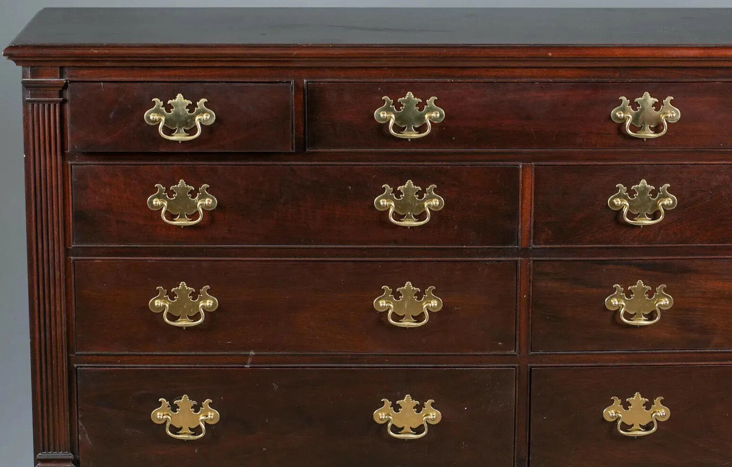 STICKLEY Chippendale Style Mahogany Chest of Drawers Williamsburg Style