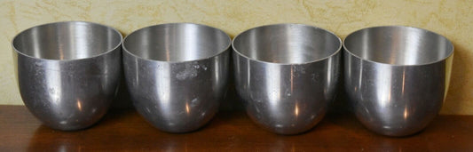 Stieff Pewter P50 Jefferson Cup ATC Set Of 4 Vintage