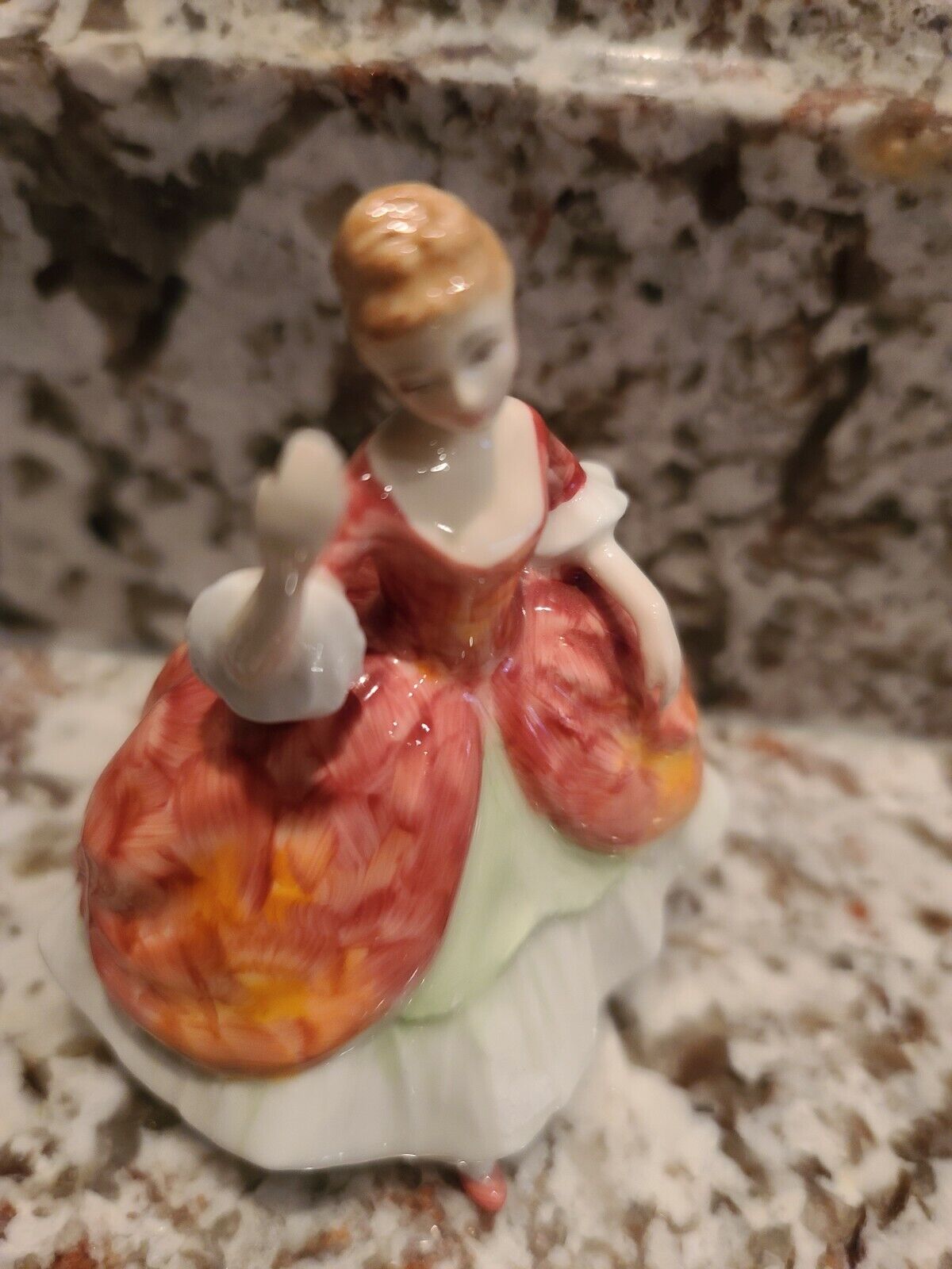 Vintage Royal Doulton Figurine "Christine" HN 3269 Designed By Peggy Davies 1977