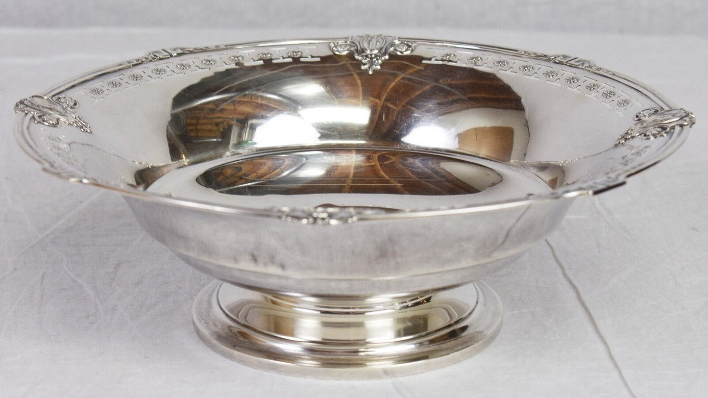 Reed and Barton Sterling Footed Bowl Neoclassical 515.7 grams 16.58 ounces