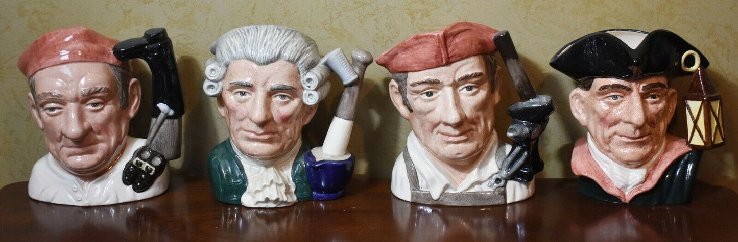 Royal Doulton Colonial Williamsburg Toby Character Jugs Complete Set of 21