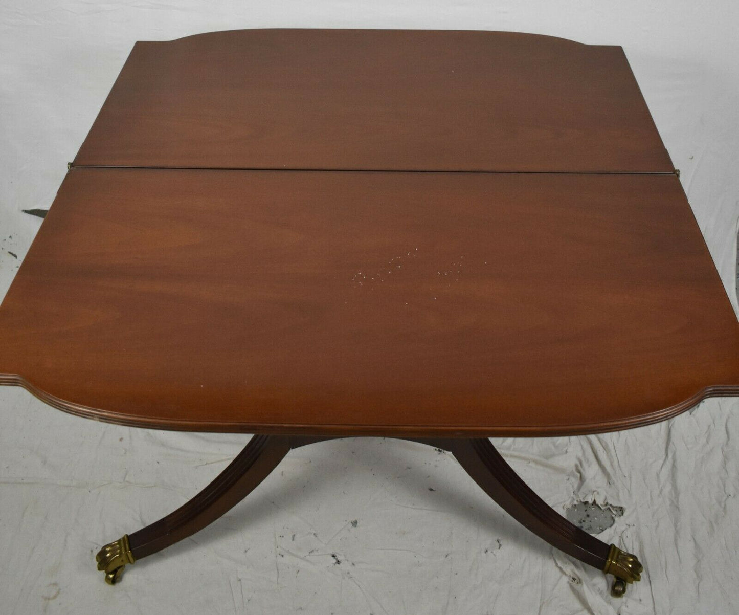 BAKER Historic Charleston Duncan Phyfe Mahogany Hall Table Game Table