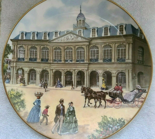 Gorham Collector Plate "Cabildo" Southern Landmark Series New Orleans