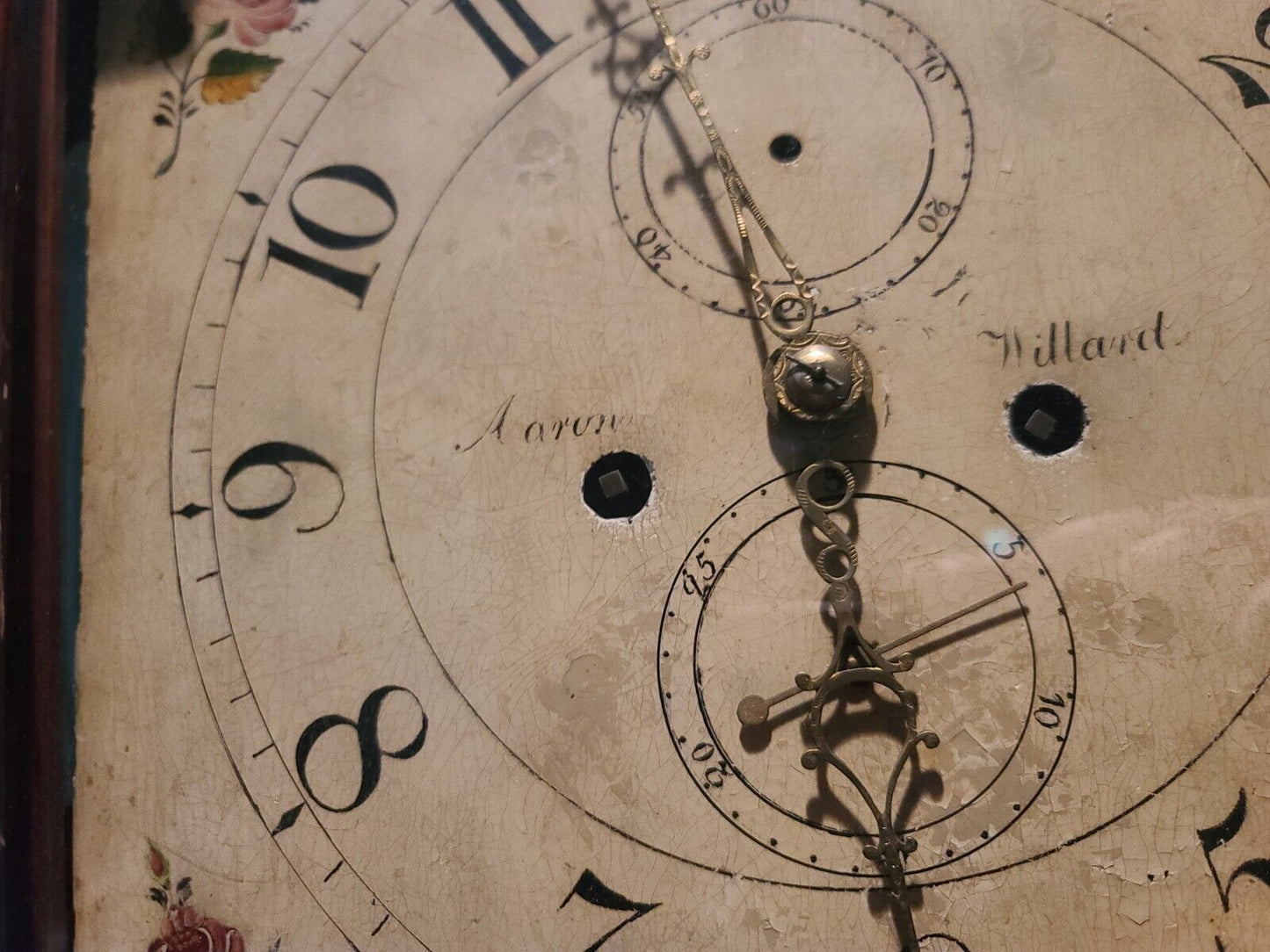 Aaron Willard Roxbury Tall Case Grandfather Clock Circa 1800 Boston, MA Mahogany