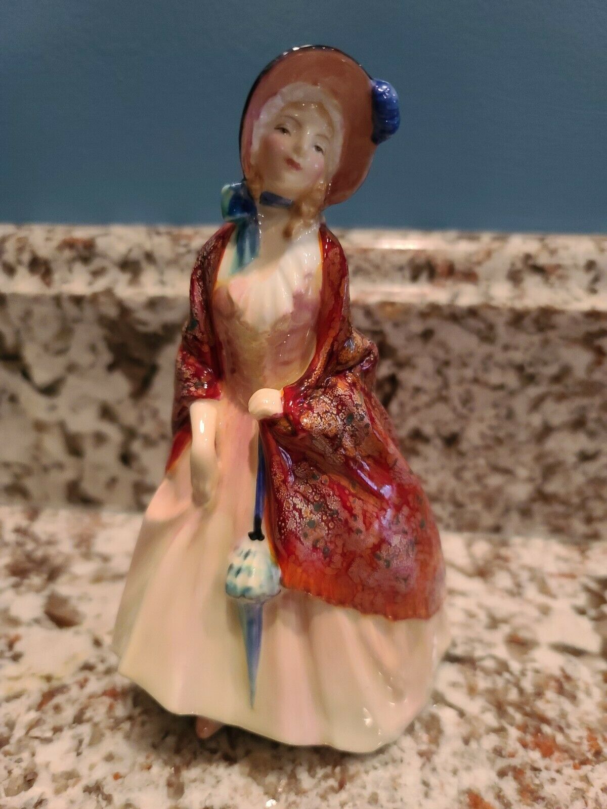 Royal Doulton Porcelain Figurine 'Paisley Shawl' HN1988