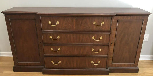 Henkel Harris Flame Mahogany Sideboard Server Buffet Williamsburg Style