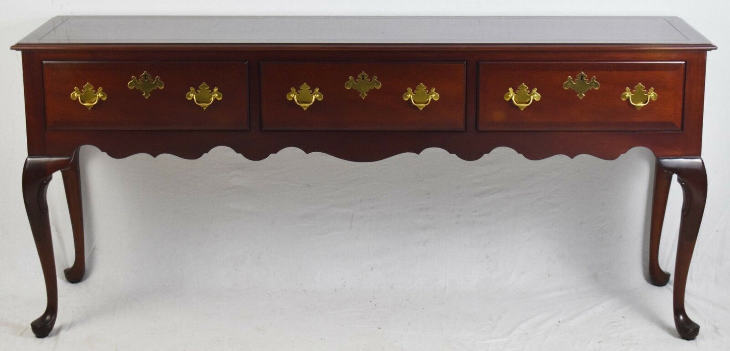 KINDEL Chippendale Style Mahogany Huntsboard Sideboard Server Williamsburg Style