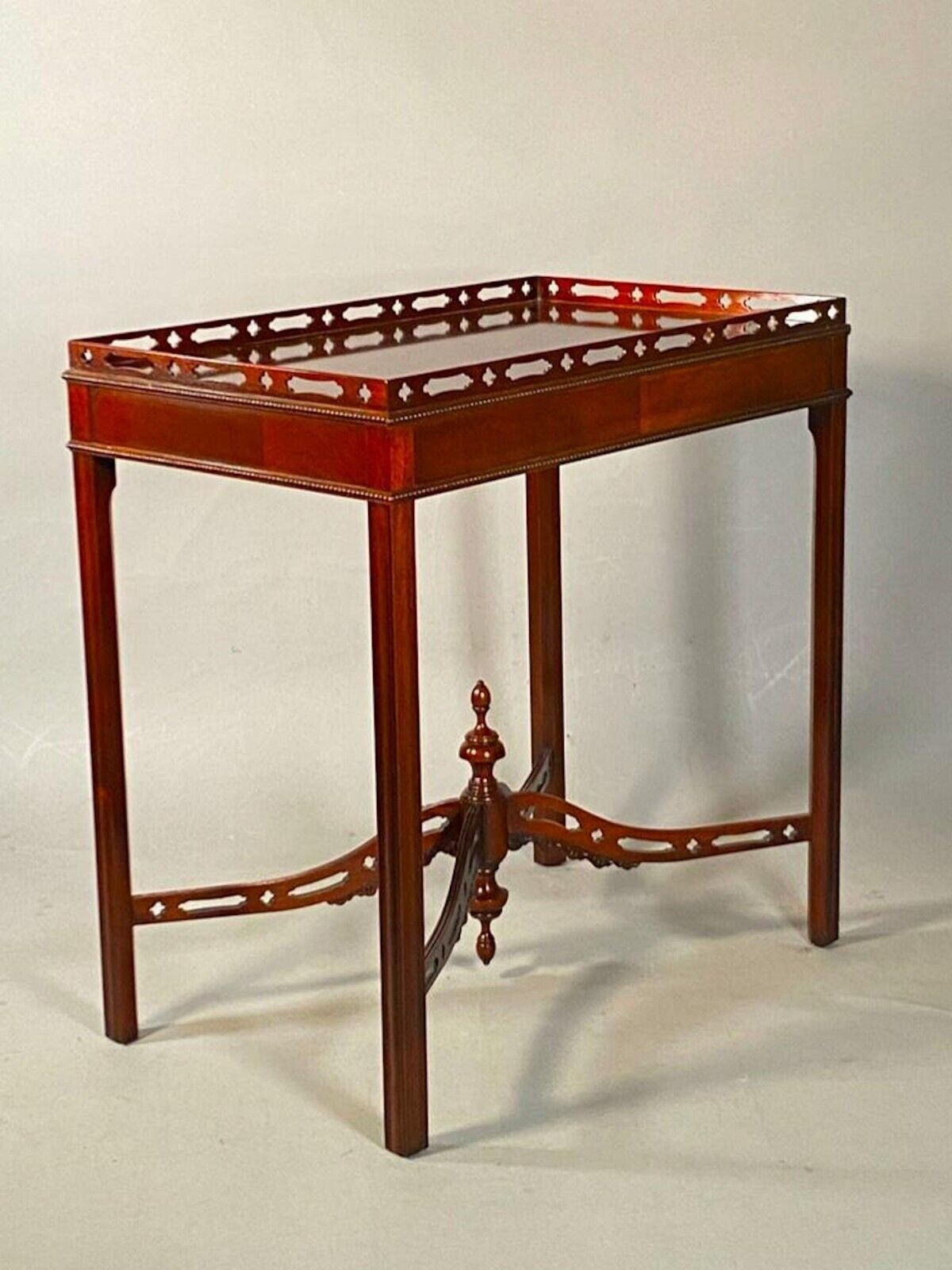 Baker Historic Charleston Chinese Chippendale Tea Table