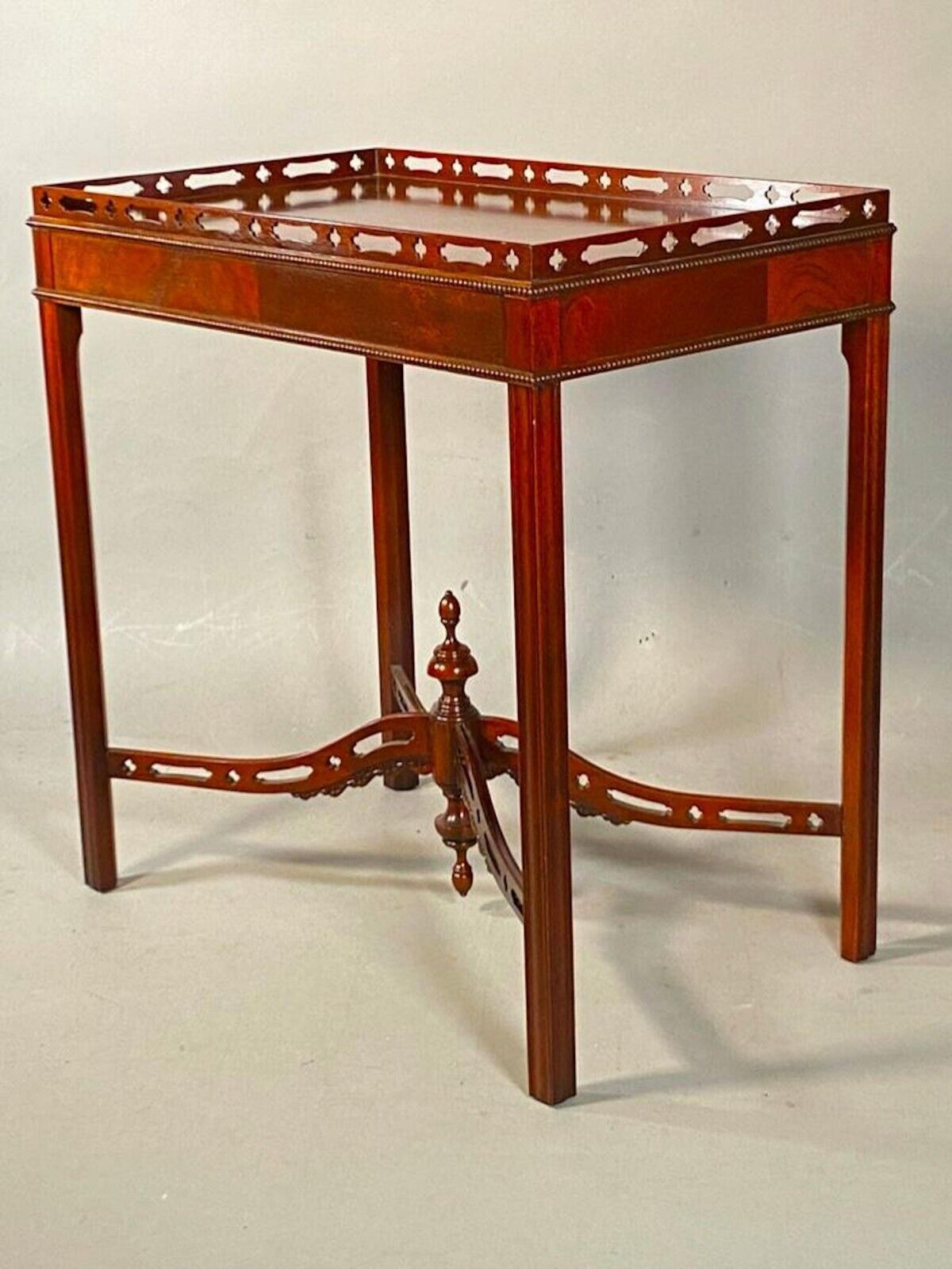 Baker Historic Charleston Chinese Chippendale Tea Table