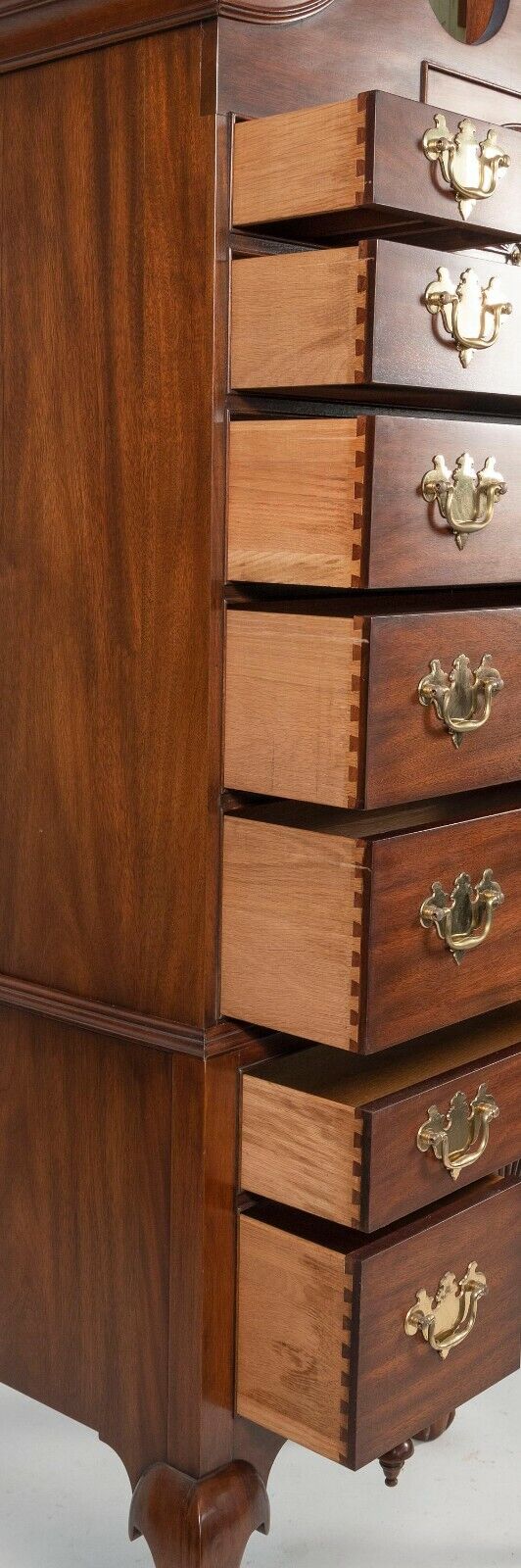 HENKEL HARRIS SPNEA Ball & Claw Mahogany Highboy