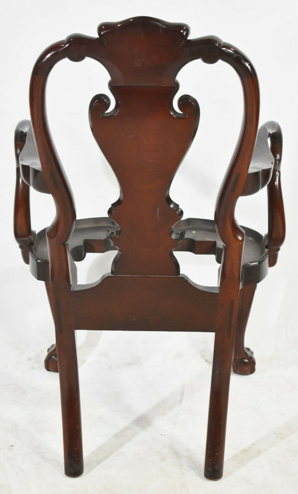 Set of 10 KINDEL Winterthur Collection Mahogany Clawfoot Dinning Chairs