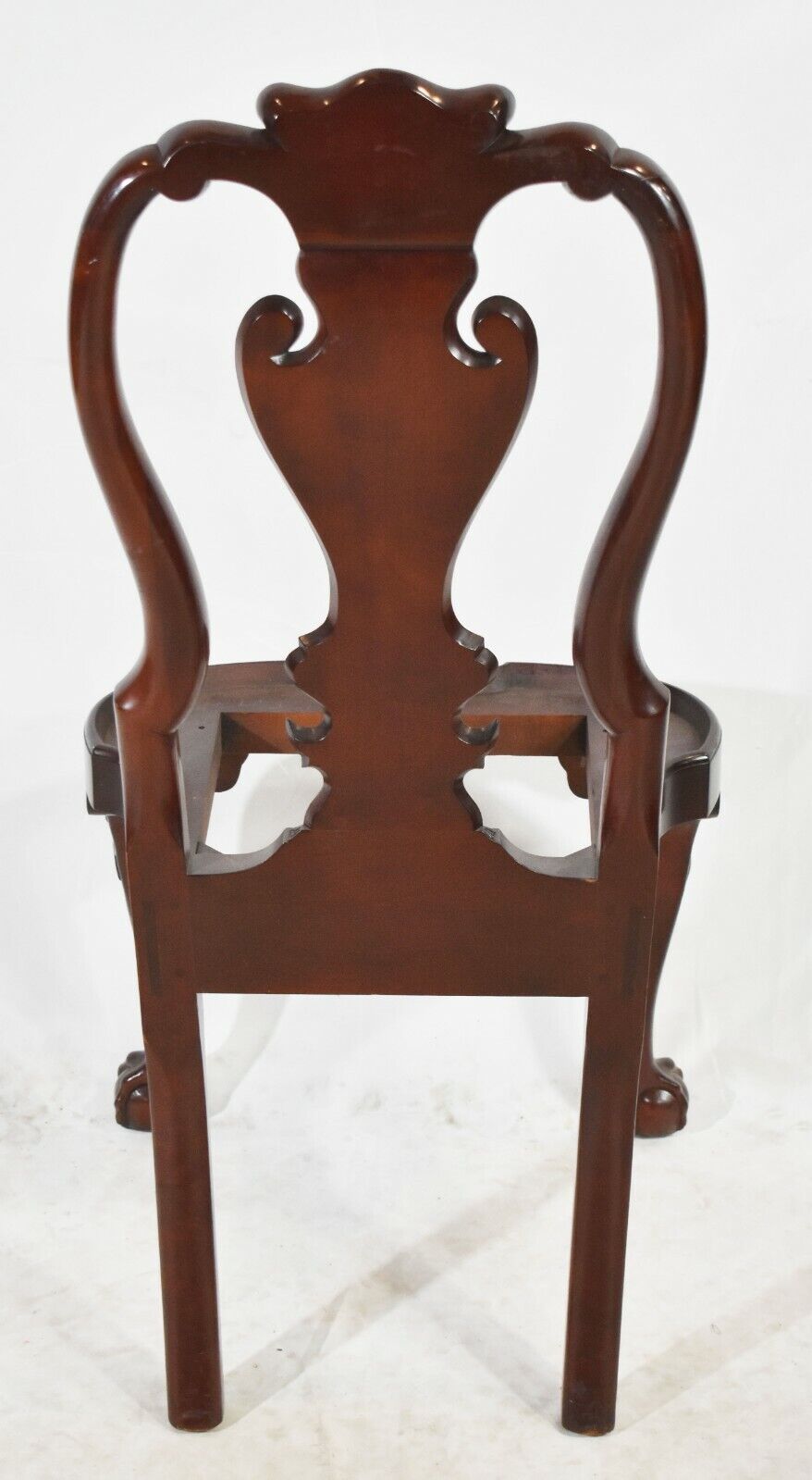 Set of 10 KINDEL Winterthur Collection Mahogany Clawfoot Dinning Chairs