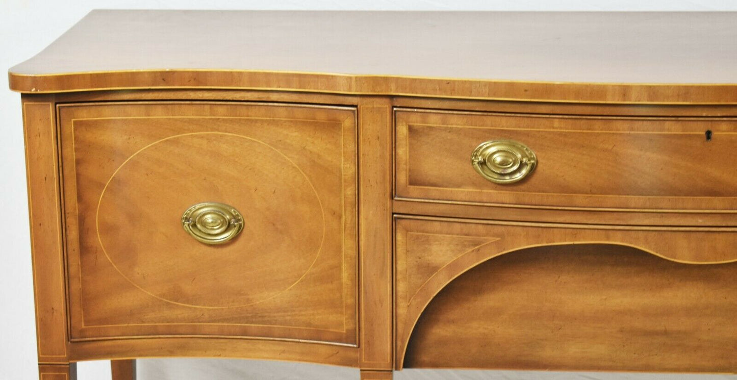 KITTINGER Mahogany Federal Style Sideboard with Inlays Williamsburg Style