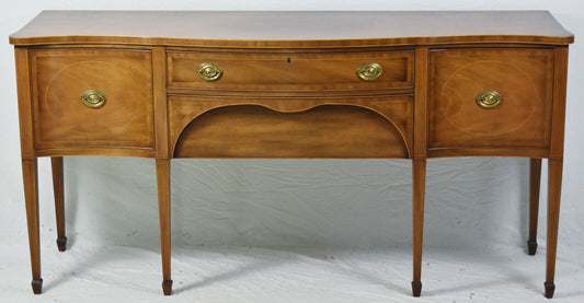 KITTINGER Mahogany Federal Style Sideboard with Inlays Williamsburg Style